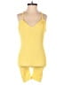 Pretty Knit Yellow Romper Size M - photo 1