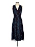 CAbi 100% Polyester Blue Cocktail Dress Size 0 - photo 1