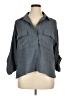 Max Studio 100% Polyester Gray 3/4 Sleeve Blouse Size XL - photo 1