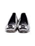 Donald J Pliner Animal Print Snake Print Gray Black Flats Size 6 1/2 - photo 2