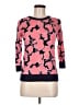 Halogen Floral Pink Pullover Sweater Size M - photo 1