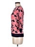 Halogen Floral Pink Pullover Sweater Size M - photo 5