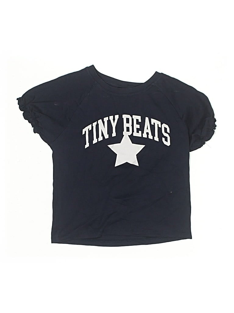 Pre-owned Zara Kids' Short Sleeve T-shirt In Blue