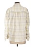 Faherty Ivory Long Sleeve Blouse Size L - photo 2