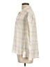 Faherty Ivory Long Sleeve Blouse Size L - photo 5