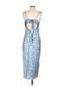 Lulus 100% Polyester Blue Cocktail Dress Size S - photo 2