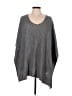 Ann Taylor LOFT Gray Poncho Size Med - Lg - photo 1