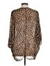Faded Glory 100% Polyester Brown Kimono Size M - photo 2