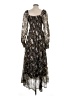 In Loom Paisley Brown Casual Dress Size S - photo 2