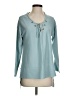 Pink Owl 100% Acrylic Teal Pullover Sweater Size S - photo 1