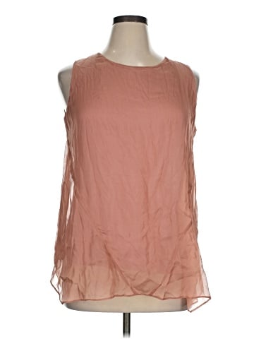 Phase Eight Sleeveless Silk Top (view 1)
