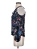 Bebe 100% Polyester Blue Sleeveless Blouse Size XXS - photo 5