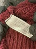 American Apparel 100% Cotton Solid Burgundy Pullover Sweater Size M - photo 8