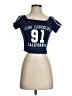 Shein Blue Short Sleeve T-Shirt Size S - photo 1
