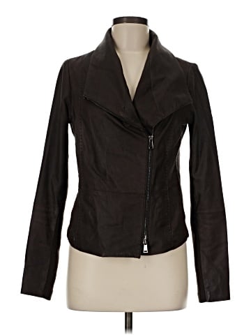 Vince. Leather Jacket (view 1)