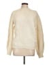 Sézane Solid Ivory Turtleneck Sweater Size L - photo 1