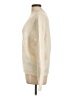 Sézane Solid Ivory Turtleneck Sweater Size L - photo 5