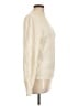 Sézane Solid Ivory Turtleneck Sweater Size L - photo 4