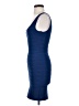 Windsor Solid Blue Cocktail Dress Size S - photo 5