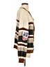 Central Park West Stripes Brown Sweater Vest Size S - photo 4