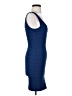 Windsor Solid Blue Cocktail Dress Size S - photo 4