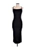 MRT 1030 Solid Black Cocktail Dress Size L - photo 1