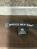 Briggs New York Black Dress Pants Size 14 - photo 7