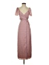 Privacy Please 100% Polyester Pink Casual Dress Size XS - photo 1