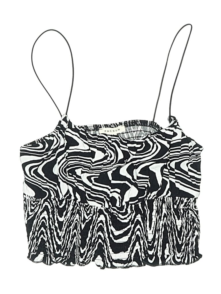 Pre-owned Pacsun Kids' Tube Top Black Halter Neckline Tops