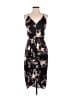 Valerie Stevens 100% Polyester Floral Black Casual Dress Size S - photo 1