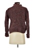 Roots Canada Tweed Burgundy Wool Pullover Sweater Size S - photo 2