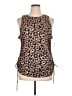 Express 100% Modal Brown Sleeveless Blouse Size XL - photo 1
