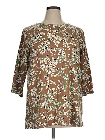 J.Jill 3/4 Sleeve T-Shirt (view 1)