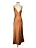 Zara 100% Polyester Brown Cocktail Dress Size XS - photo 1