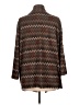 BonWorth 100% Polyester Chevron-herringbone Brown Cardigan Size L - photo 2