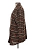BonWorth 100% Polyester Chevron-herringbone Brown Cardigan Size L - photo 5