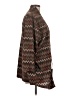 BonWorth 100% Polyester Chevron-herringbone Brown Cardigan Size L - photo 4