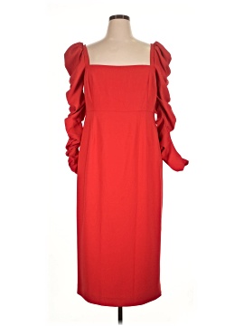 red off shoulder dress long Mellona Off Shoulder Flowy Red Dress main image 0