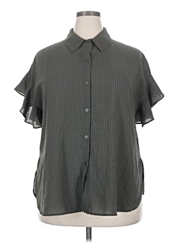 Max Studio Short Sleeve Blouse (view 1)