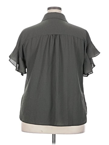 Max Studio Short Sleeve Blouse (view 2)
