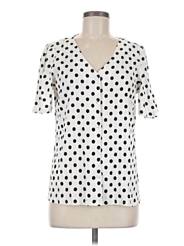 Jones New York Signature Short Sleeve Blouse (view 1)