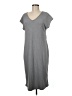 Unbranded Solid Gray Casual Dress Size M - photo 1
