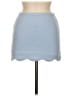 Aqua Solid Blue Casual Skirt Size M - photo 1