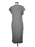 Unbranded Solid Gray Casual Dress Size M - photo 2