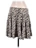 Grifflin Animal Print Brown Casual Skirt Size L - photo 2