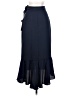 Zara Basic 100% Polyester Solid Blue Formal Skirt Size XS - photo 2