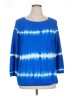 Talbots Tie-dye Blue Pullover Sweater Size XL - photo 1