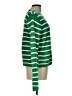 MNG Stripes Green Pullover Sweater Size L - photo 4