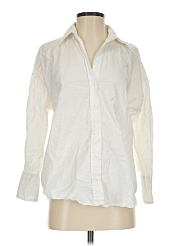 Zara Long Sleeve Button-Down Shirt (view 1)