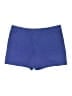 Ann Taylor LOFT Solid Blue Shorts Size 16 - photo 1